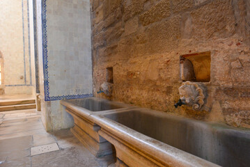 Waschraum  im Kloster Alcobaça - Portugal