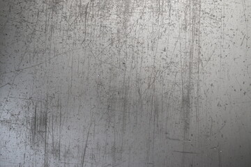 Unfinished Steel Aluminum with Scratches and Rust Metal Sheet Texture