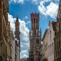Obraz premium Architecture in Bruges, Belgium
