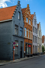Fototapeta na wymiar Architecture in Bruges, Belgium