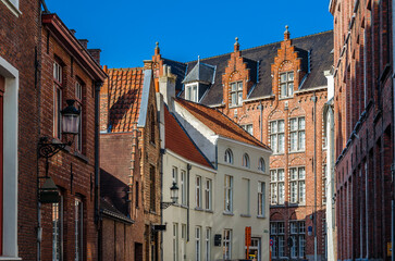 Architecture in Bruges, Belgium