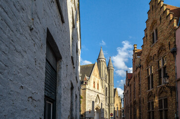 Fototapeta premium Architecture in Bruges, Belgium