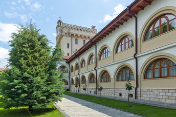 Fototapeta na wymiar Orthodox Hadzhidimovo Monastery of Saint George, Bulgaria