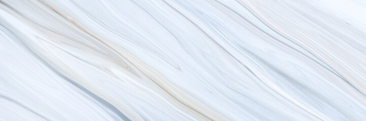 Obraz premium Marble rock texture blue ink pattern liquid swirl paint white dark that is Illustration panorama background for do ceramic counter tile silver gray that is abstract waves skin wall luxurious art ideas