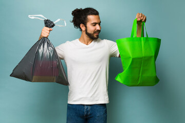 Choosing to stop using plastic bags