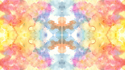 シンメトリー　水彩　美しい　背景　壁紙