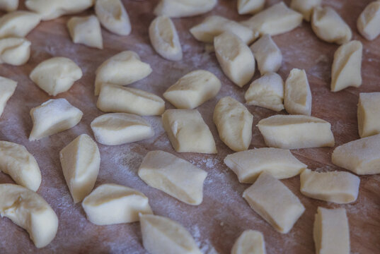 Kopytka Polish traditional gnocchi