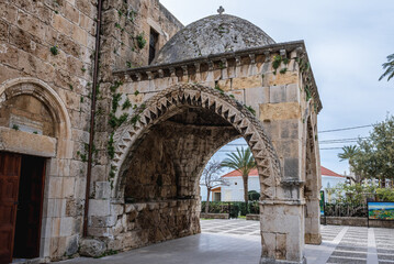 Fototapeta premium Church of St John Marcus Monastery of Lebanese Maronite Order in Byblos historic city, Lebanon