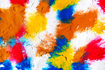 Bright abstract painting as background
