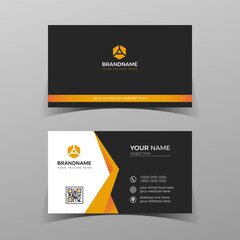 Creative and professional business card design.
