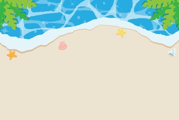 Obraz premium シンプルな海の背景