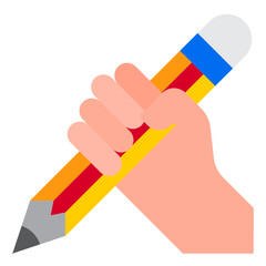 hand flat style icon