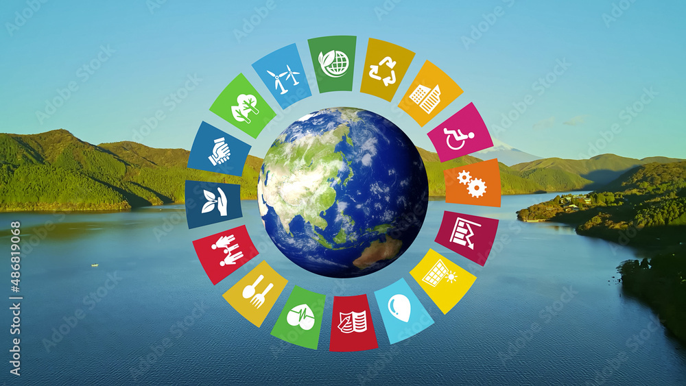 Poster sdgs　サステナブル　持続可能な開発目標