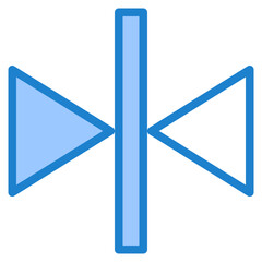 resize blue style icon