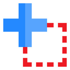 Obraz premium cell flat style icon