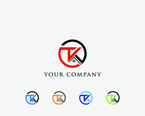 TK Home Logo Design