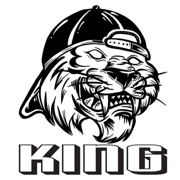 The tiger king tshirt design, Tiger King T-Shirts & T-Shirt Designs,  T-shirt Designs - Adobe Stock