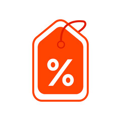 Discount icon vector | discount tag sign template 
