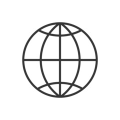 Global icon sign vector template
