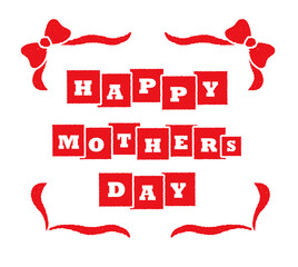 母の日のかわいいタイトル素材