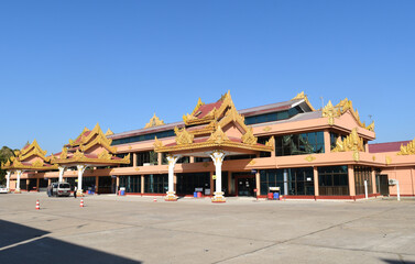 バガン空港の旅客ターミナルビル