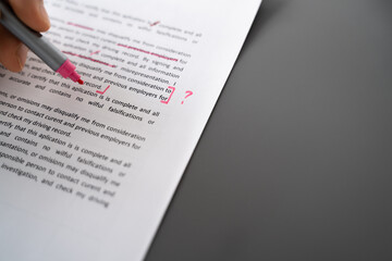 Editing Essay Content On Paper