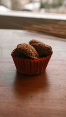 delicious little chocolate steamed bun