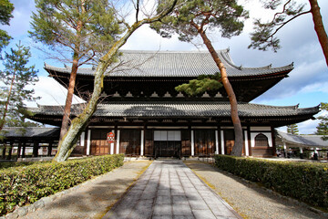 Shokoku-ji temple of Kyoto in Japan
