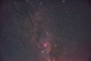 ウユニ塩湖の満天の星