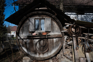 My home is my wine cask