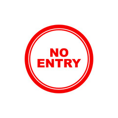 No entry sign 