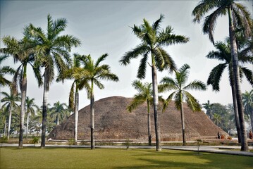 stupa of buddha Nirvana, India