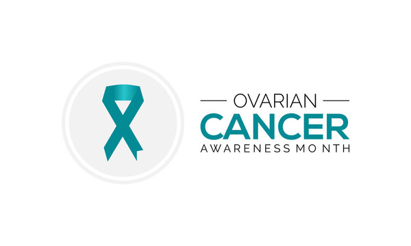 Ovarian cancer awareness Month. vector template design for banner, card, poster, background.