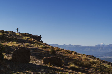 view from the top of the mountain