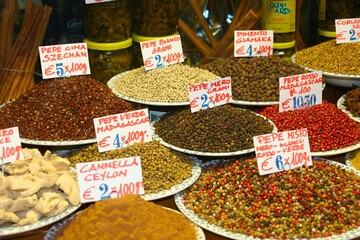spices in the market