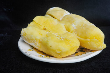 fermented cassava served in a plate