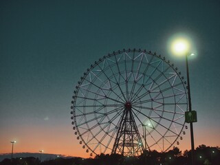 マジックアワーに撮った大観覧車