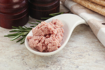 Natural gurmet liver pate spread