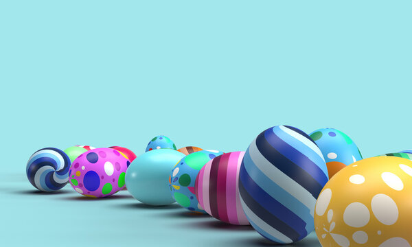 sfondo, uova di pasqua, pasqua