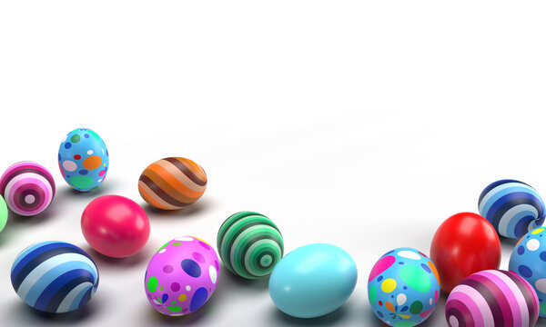 sfondo, uova di pasqua, pasqua