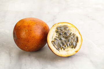 Tropical sweet and juicy Passion fruit