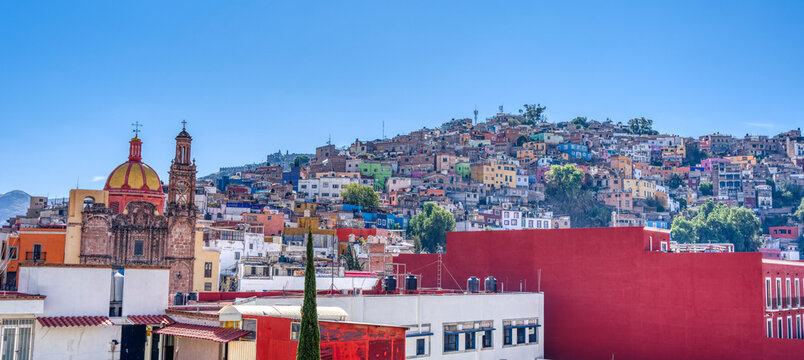 Guanajuato, Mexico, Historical center, HDR Image