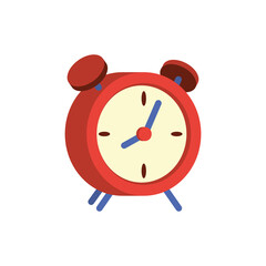 cute red clock