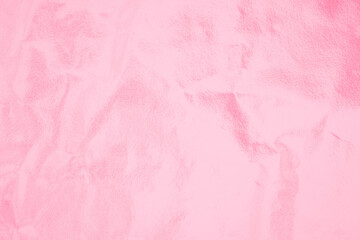 Fototapeta premium Pink foil texture for background