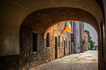 entrance to the old castle