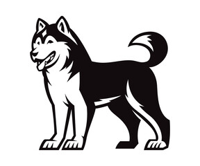 Husky Vector Logo