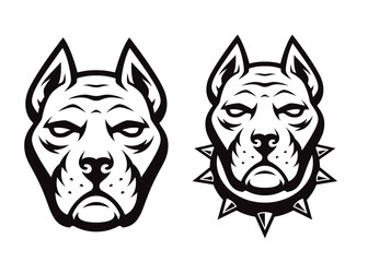 Pit Bull vector logos