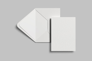 Invitation, Greeting Card & Envelope Mockups