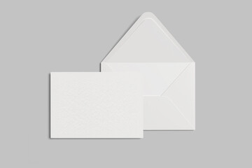 Invitation, Greeting Card & Envelope Mockups
