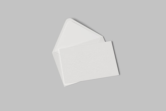 Invitation, Greeting Card & Envelope Mockups